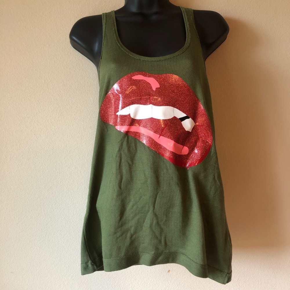 Zumba tank! Worn twice!